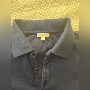 Gucci Kid’s Navy Polo Shirt